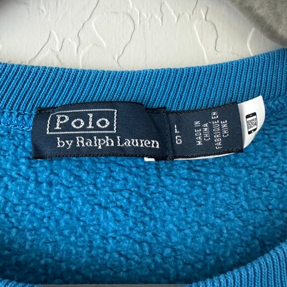 Ralph Lauren Fleece Crewneck Pullover - Picture 4 of 7
